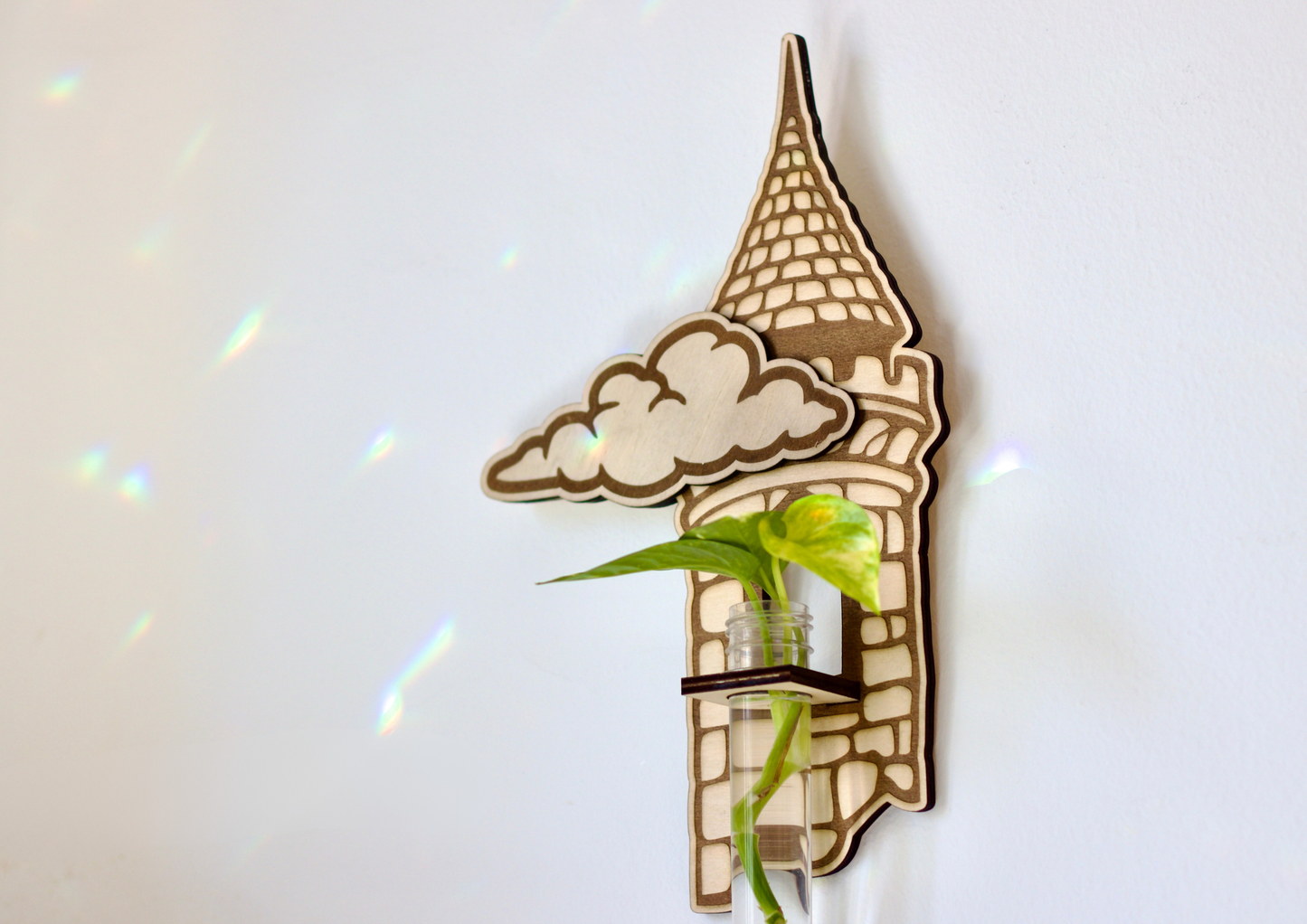 Torre en las nubes — Soporte para esquejes